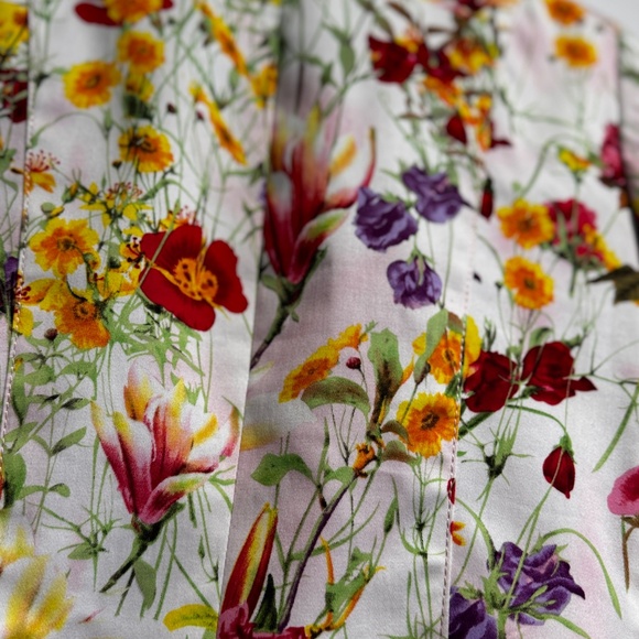 Alberto Makali Floral Embellished Blazer Size 6 - Picture 8 of 8